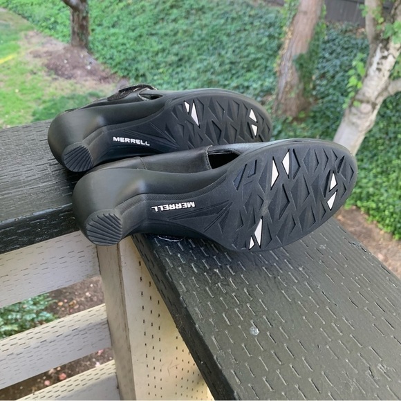 Merrell Women’s‎ Black Cycling Heel Shoes Size 6 - Picture 7 of 8